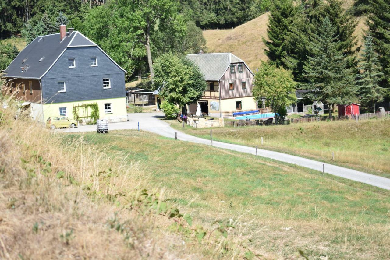 Ferienwohnung Waldmuehle Saupsdorf Exterior foto