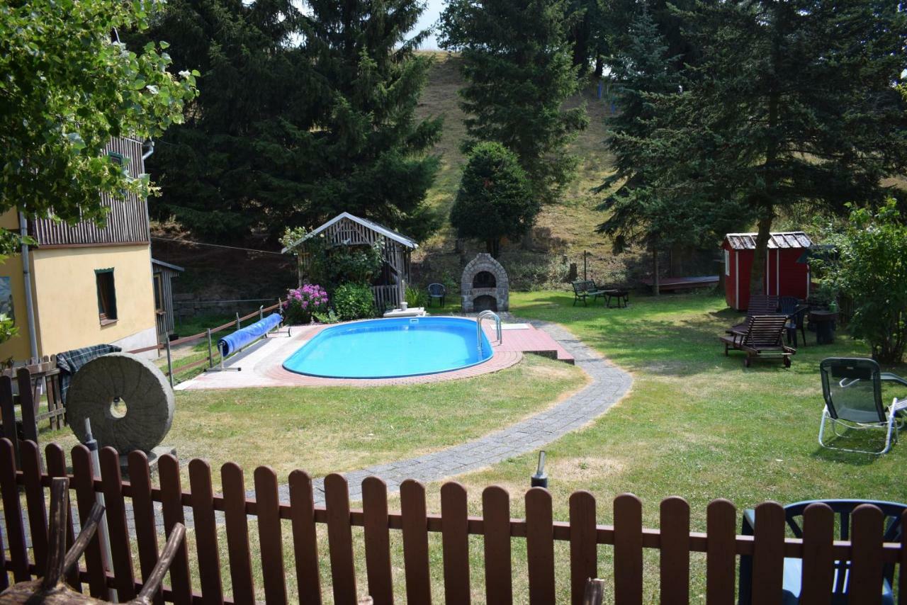 Ferienwohnung Waldmuehle Saupsdorf Exterior foto